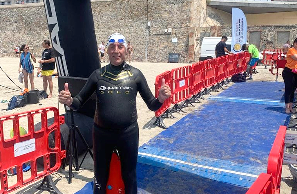 El nadador Jos Miguel Cano se proclama Subcampen de la Copa de Espaa en +65